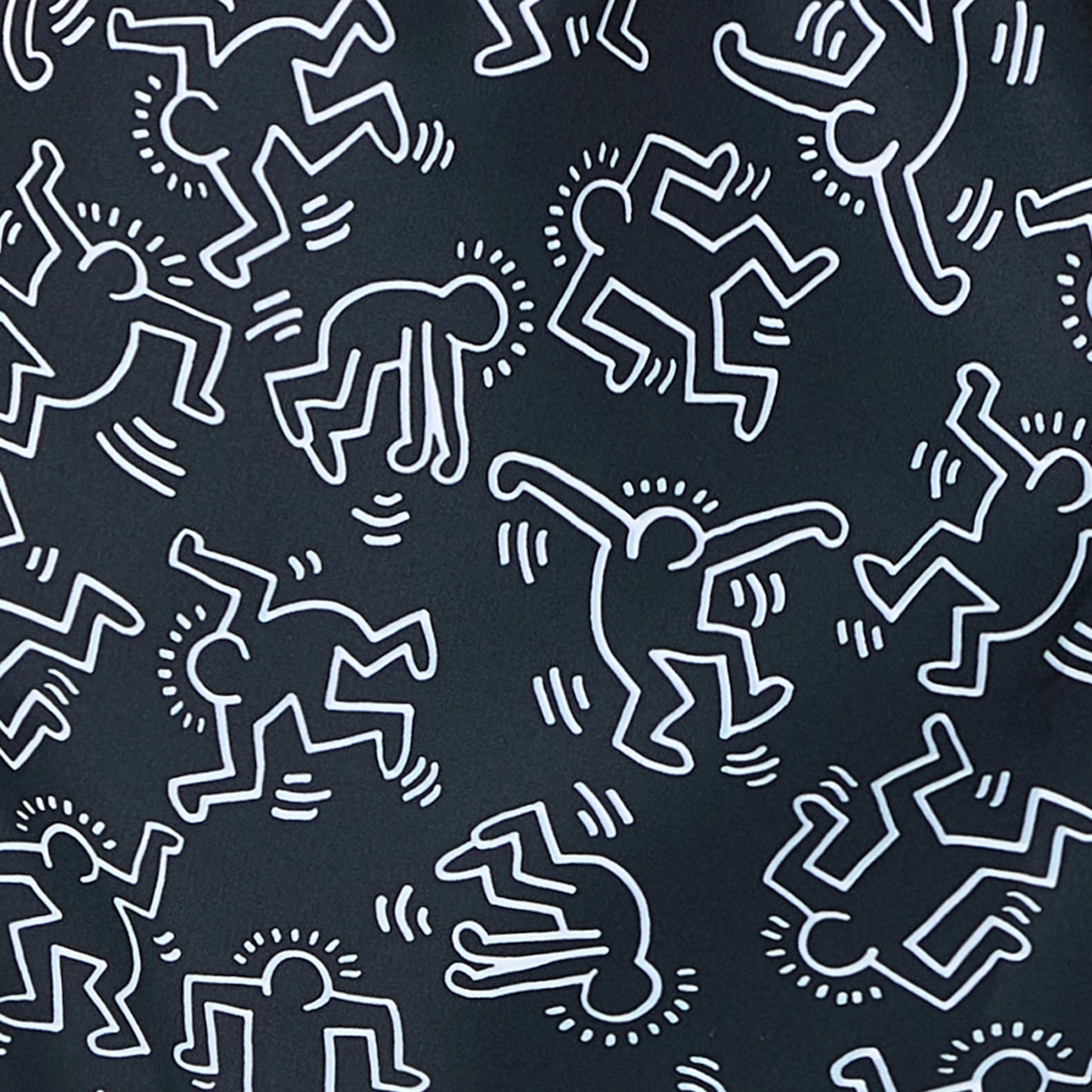 Keith Haring Dancers Swim Shorts - Black
