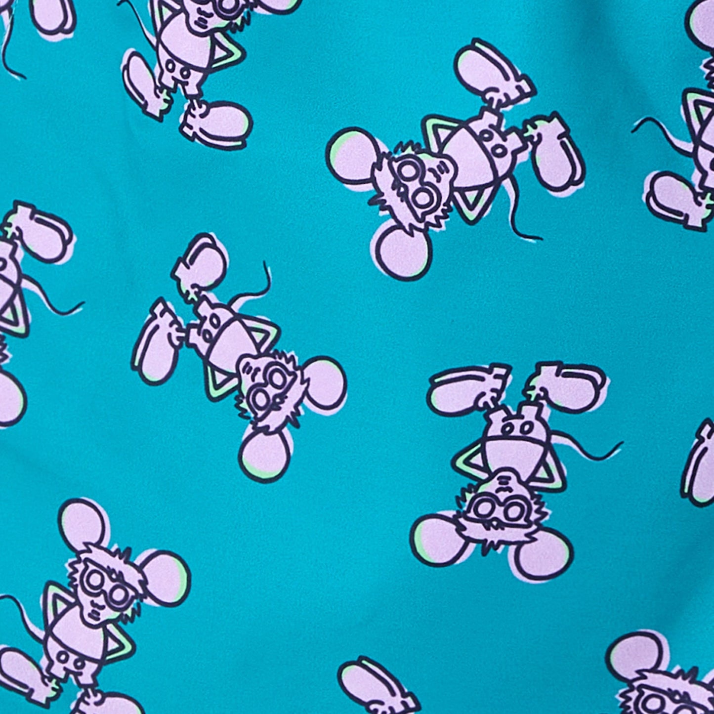 Keith Haring Andy Mouse Swim Shorts - Green