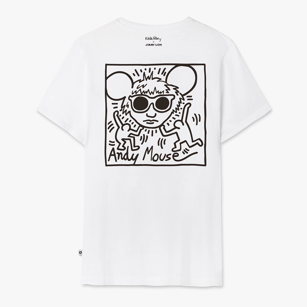 Andy Mouse Tee - White