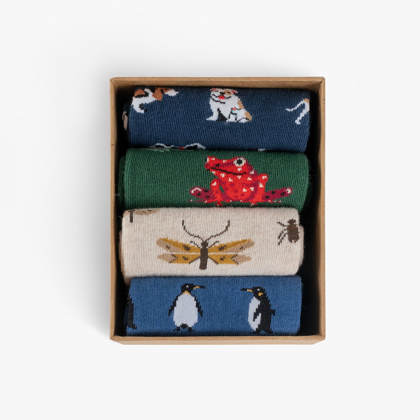 Animal Patterns 4-Pair Pack