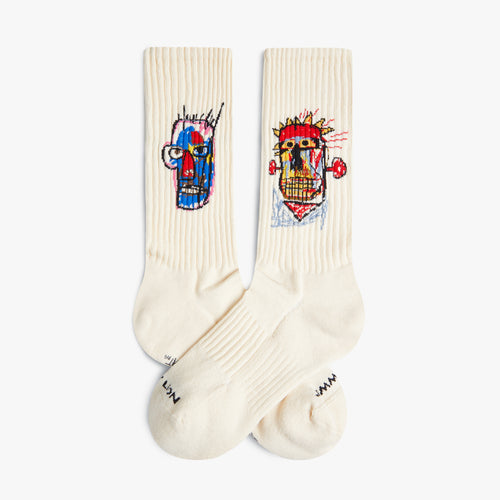 Athletic Basquiat Heads 1982 - Beige