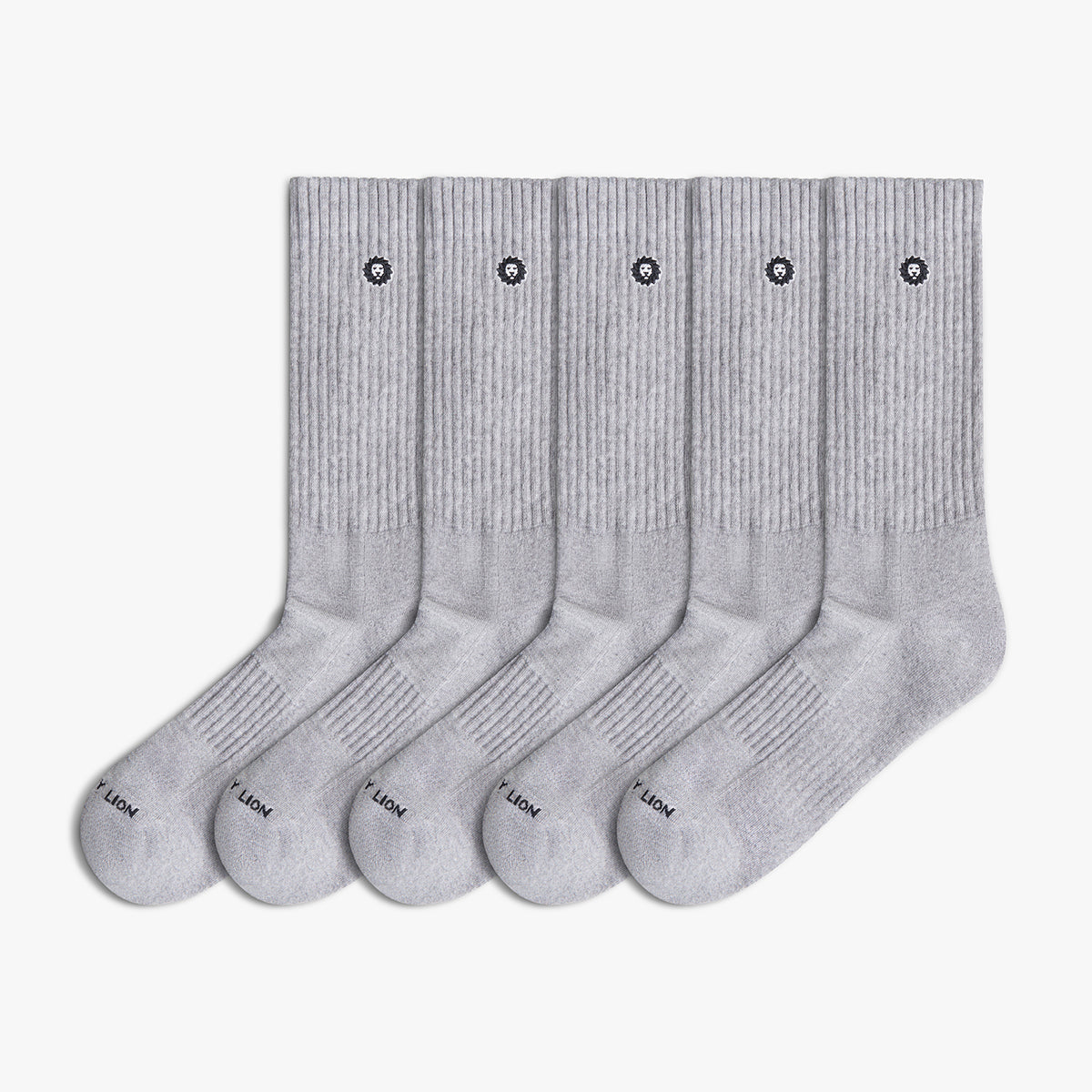 5 x Athletic Essentials Lion - Gris