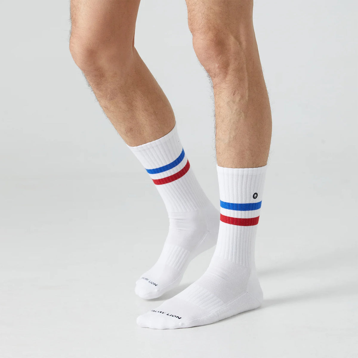 3 x Athletic Essentials Stripes - White