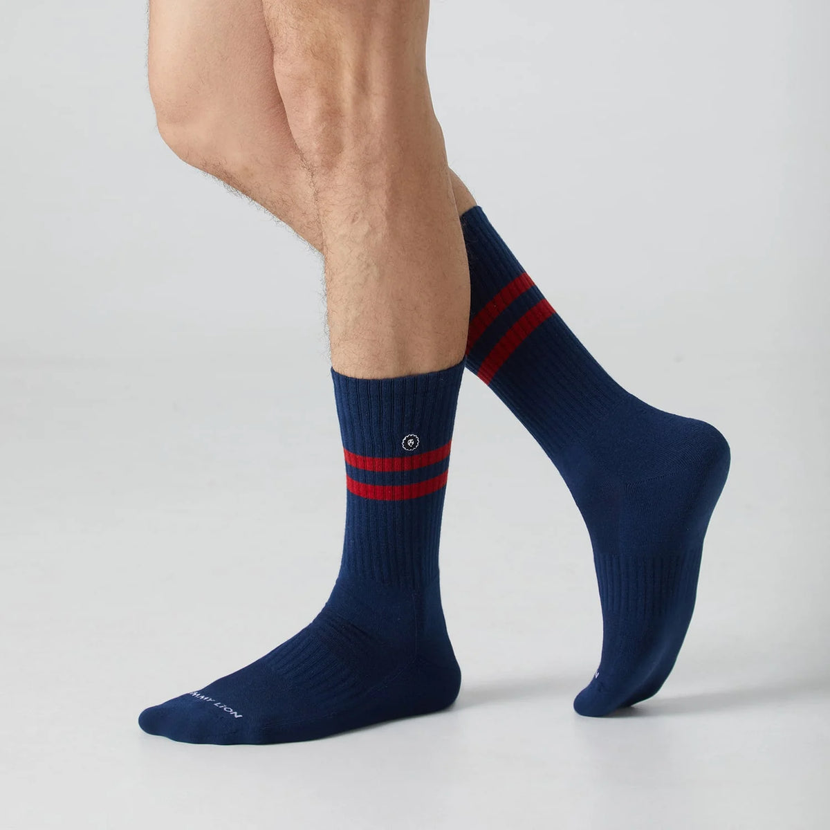 5 x Athletic Essentials Stripes - Dark Blue