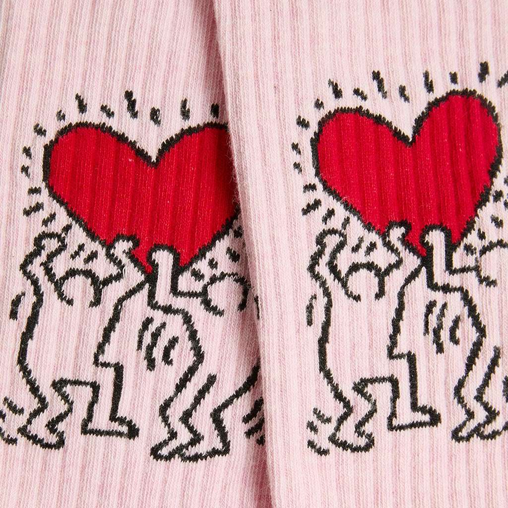 Kids Athletic Keith Haring Heart - Pink