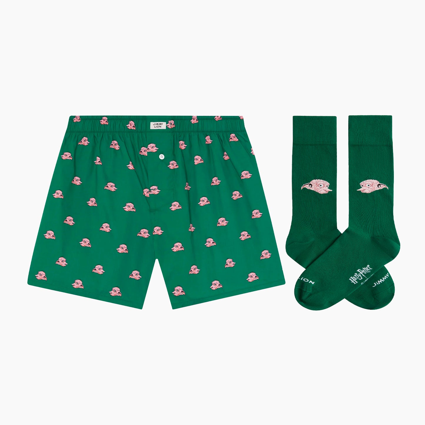 Dobby Boxer Shorts & Socks Bundle - Various