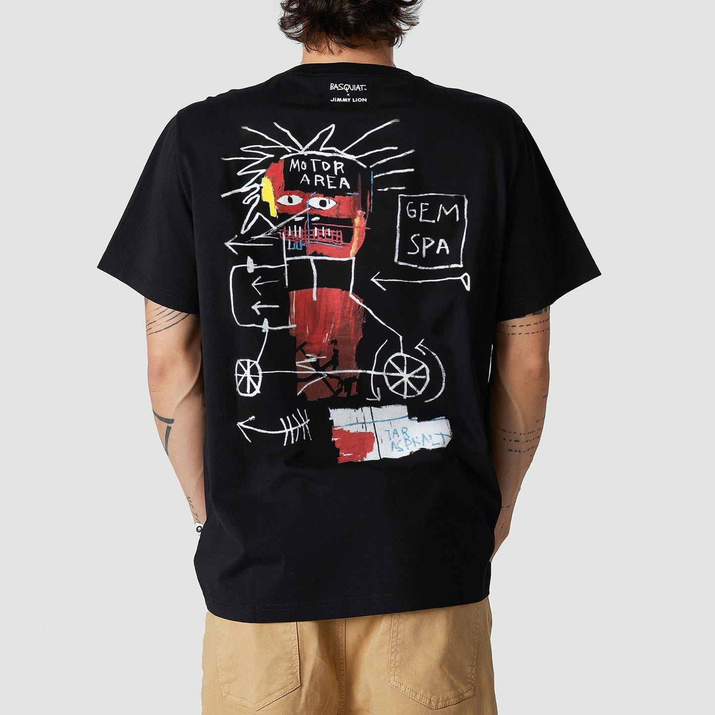 Basquiat Gem Spa Tee - Black