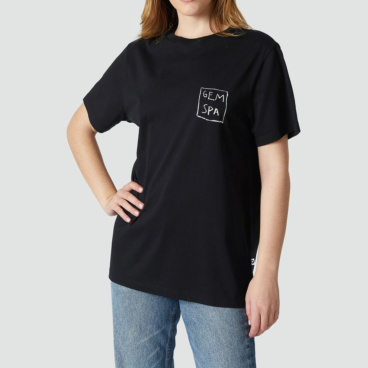 Basquiat Gem Spa Tee - Black
