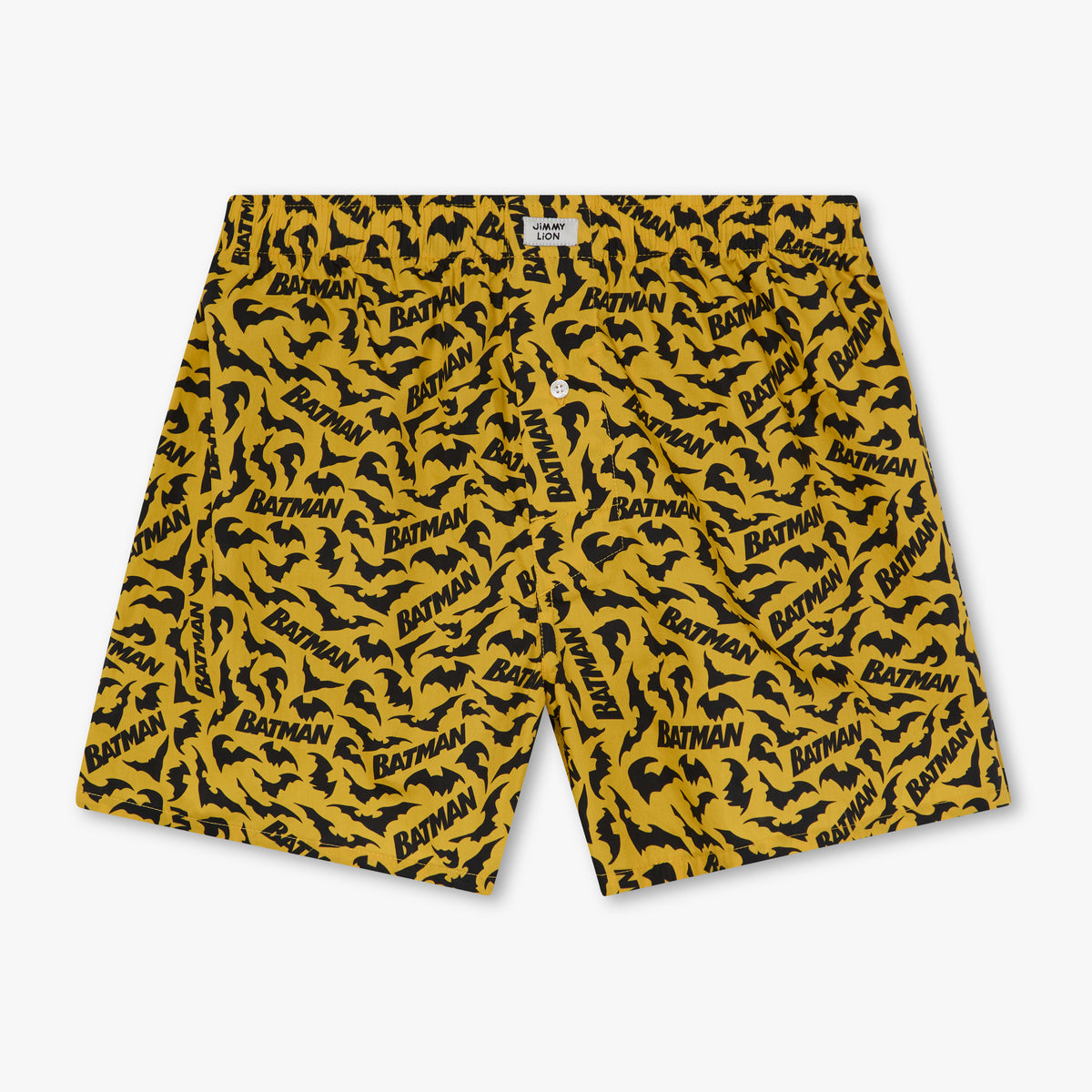 Batman Bats Boxer Shorts - Yellow