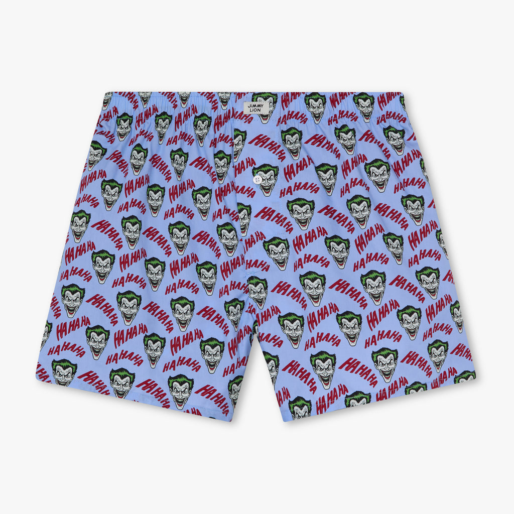 Batman Joker Boxer Shorts - Light Blue