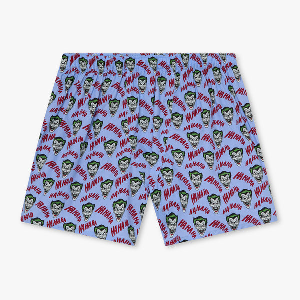 Batman Joker Boxer Shorts - Light Blue