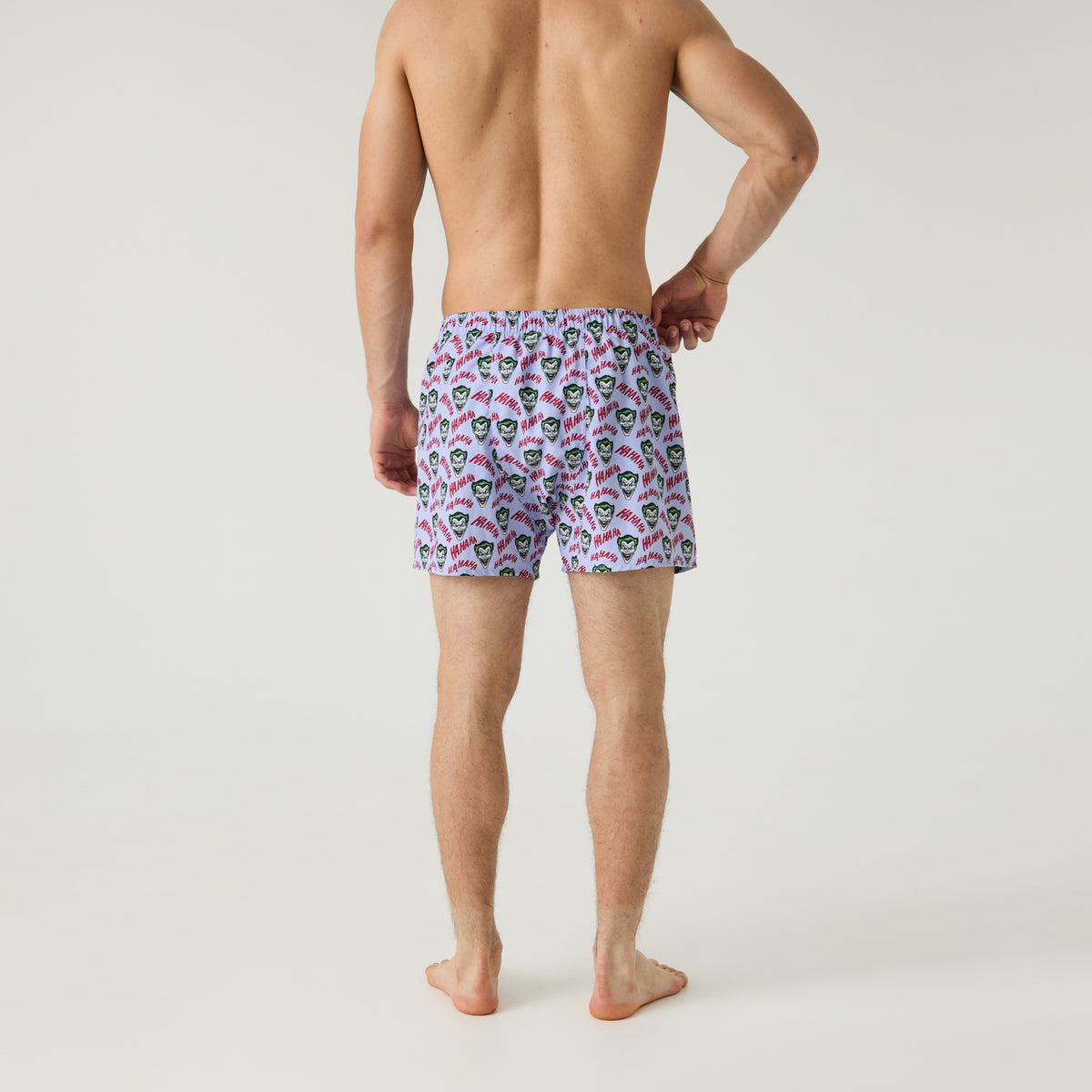 Batman Joker Boxer Shorts - Light Blue