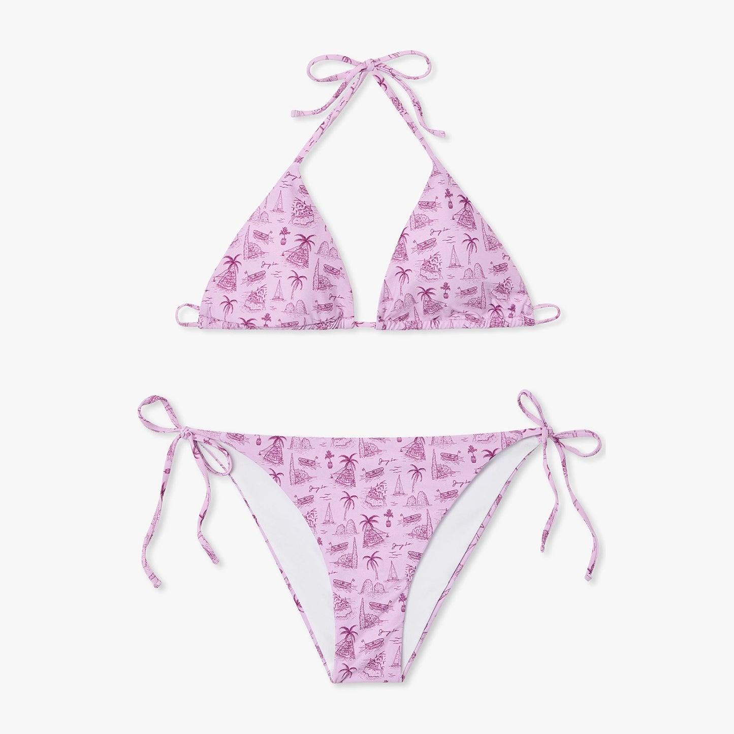 Island Bikini Bottom - Pink