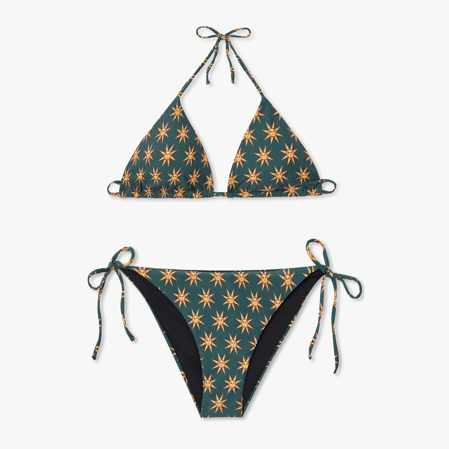 Sun Bikini Top - Green