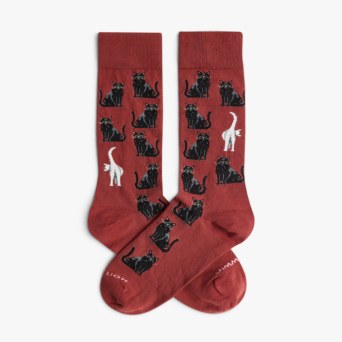Black Cats - Terracotta Red