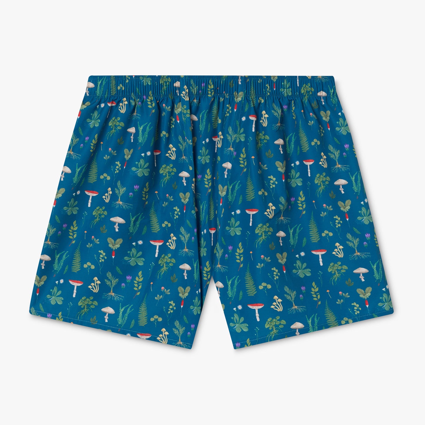 Mushrooms Boxer Shorts - Navy Blue