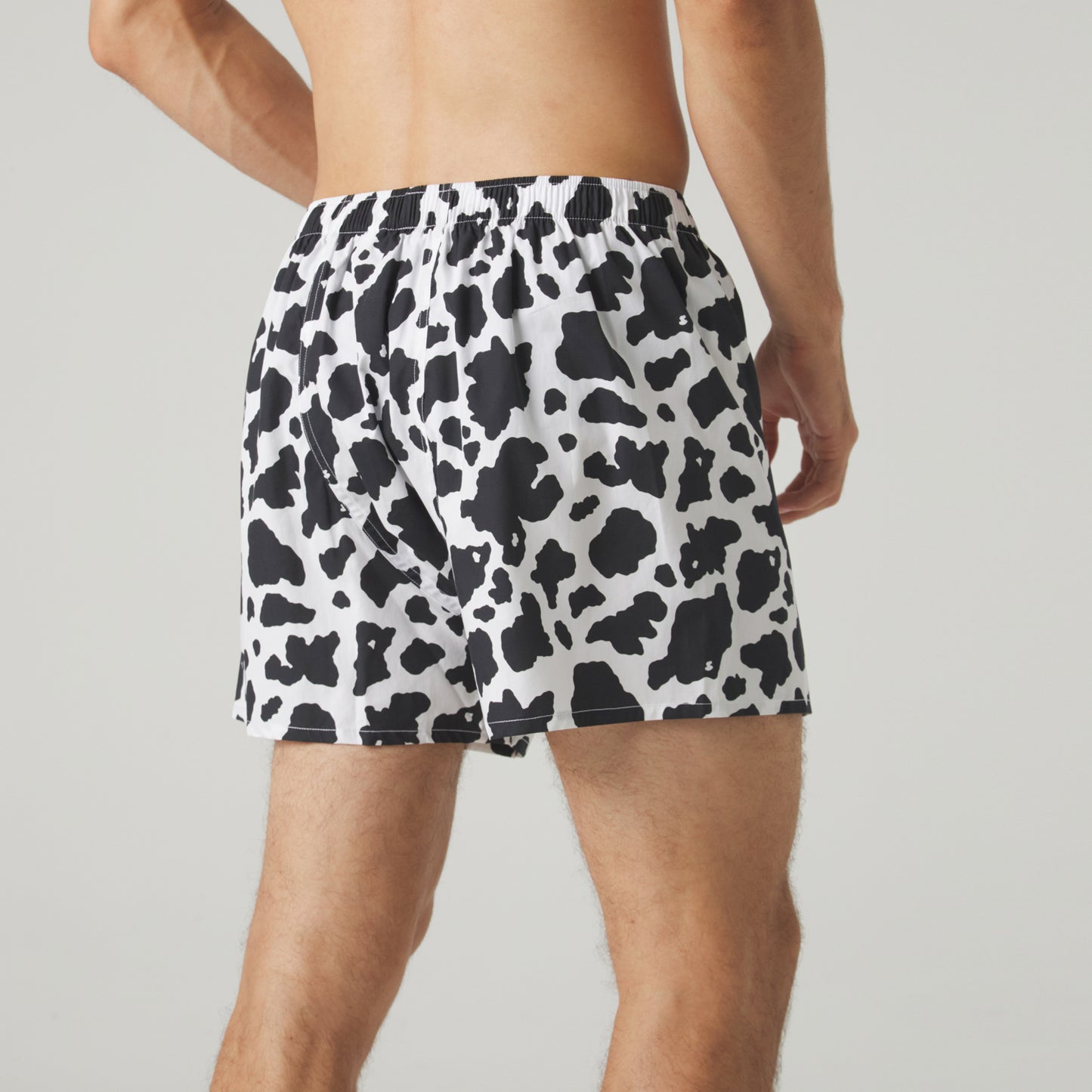 Cow Print Boxer Shorts & Socks Bundle - Various