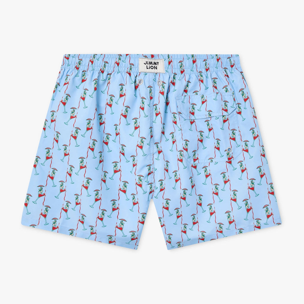 Happy Hour Swim Shorts - White