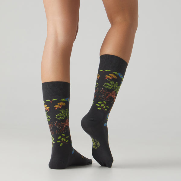 Harry Potter Herbology Socks - Dark Gray