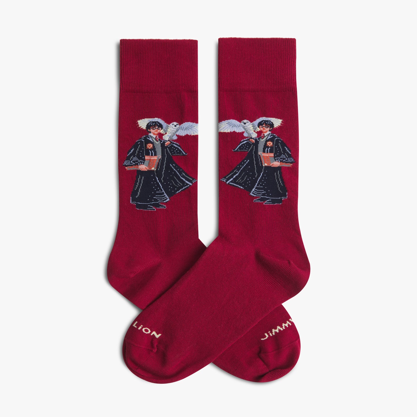 Harry Potter The Boy Who Lived Socks - Burgundy