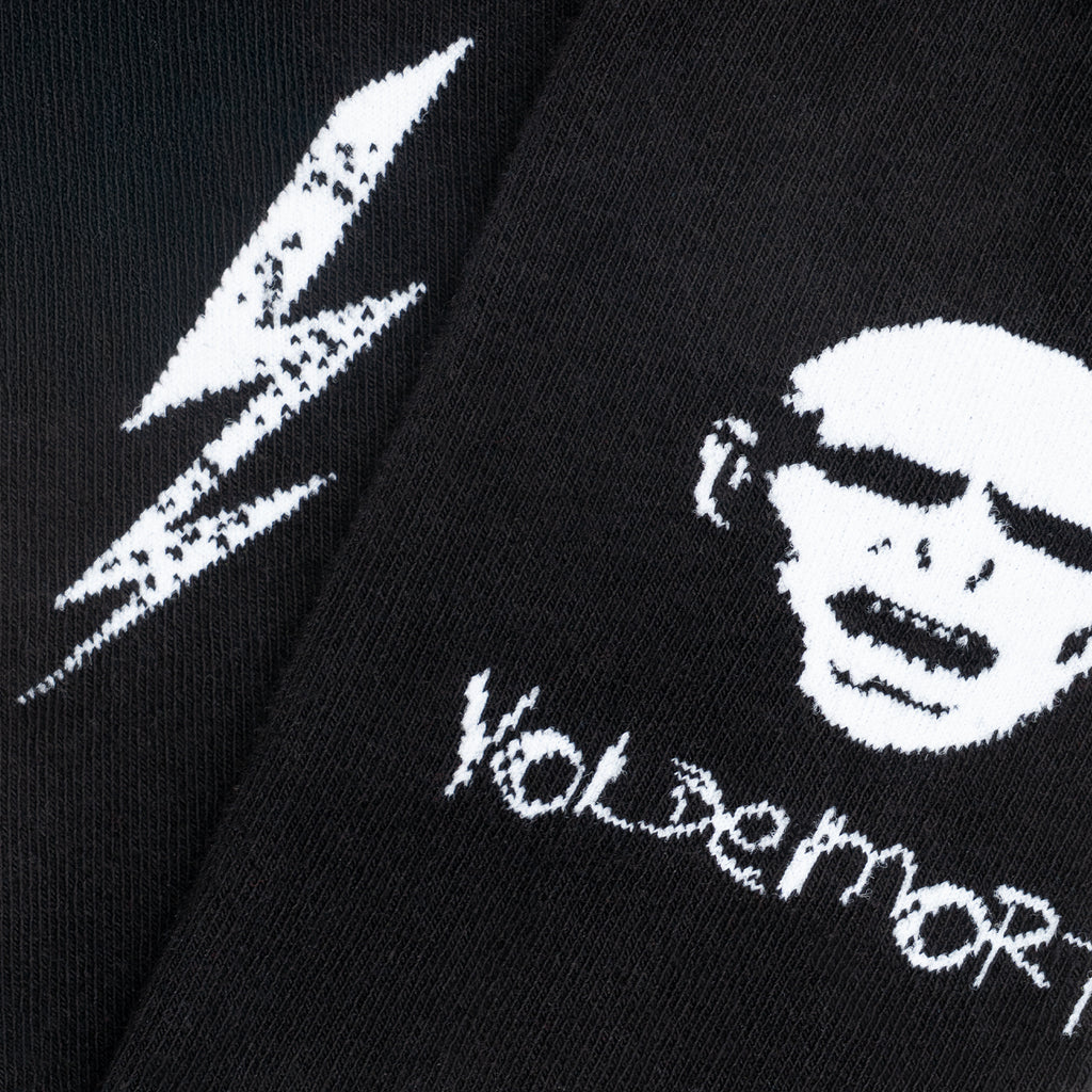 Harry Potter Voldemort Socks - Black