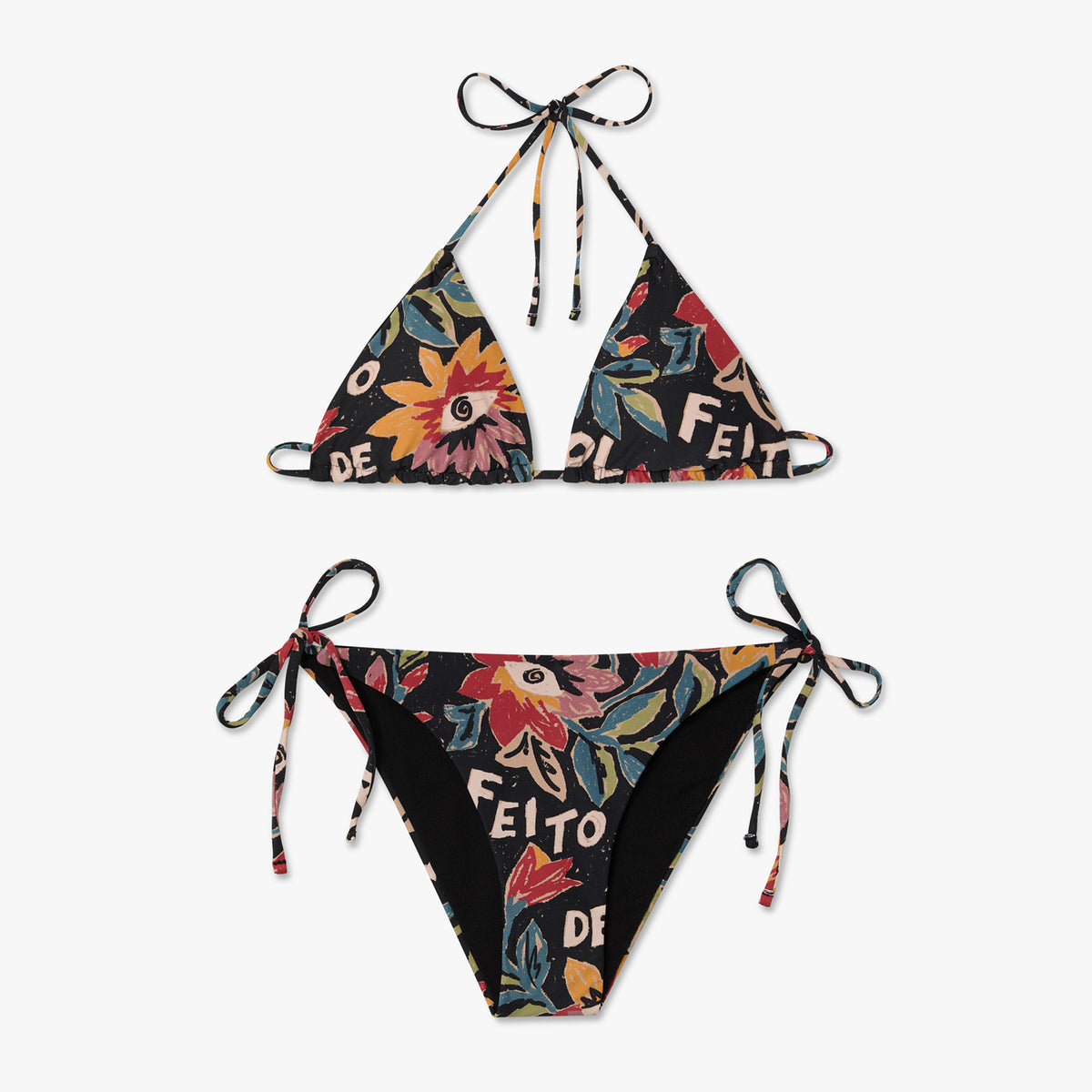 Joao Incerti Brasil Bikini Bottom - Black
