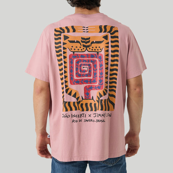 Joao Incerti Tigers Tee - Pink