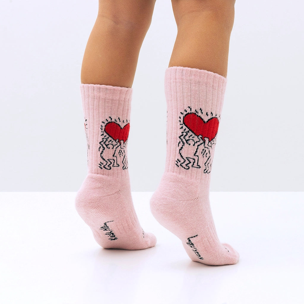 Kids Athletic Keith Haring Heart - Pink