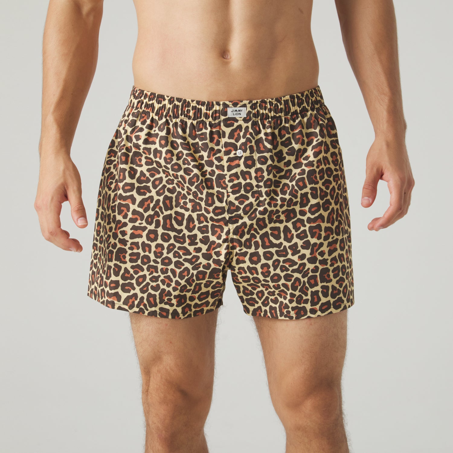 Animal Print Boxers | Leopard Print Boxer Shorts | Jimmy Lion
