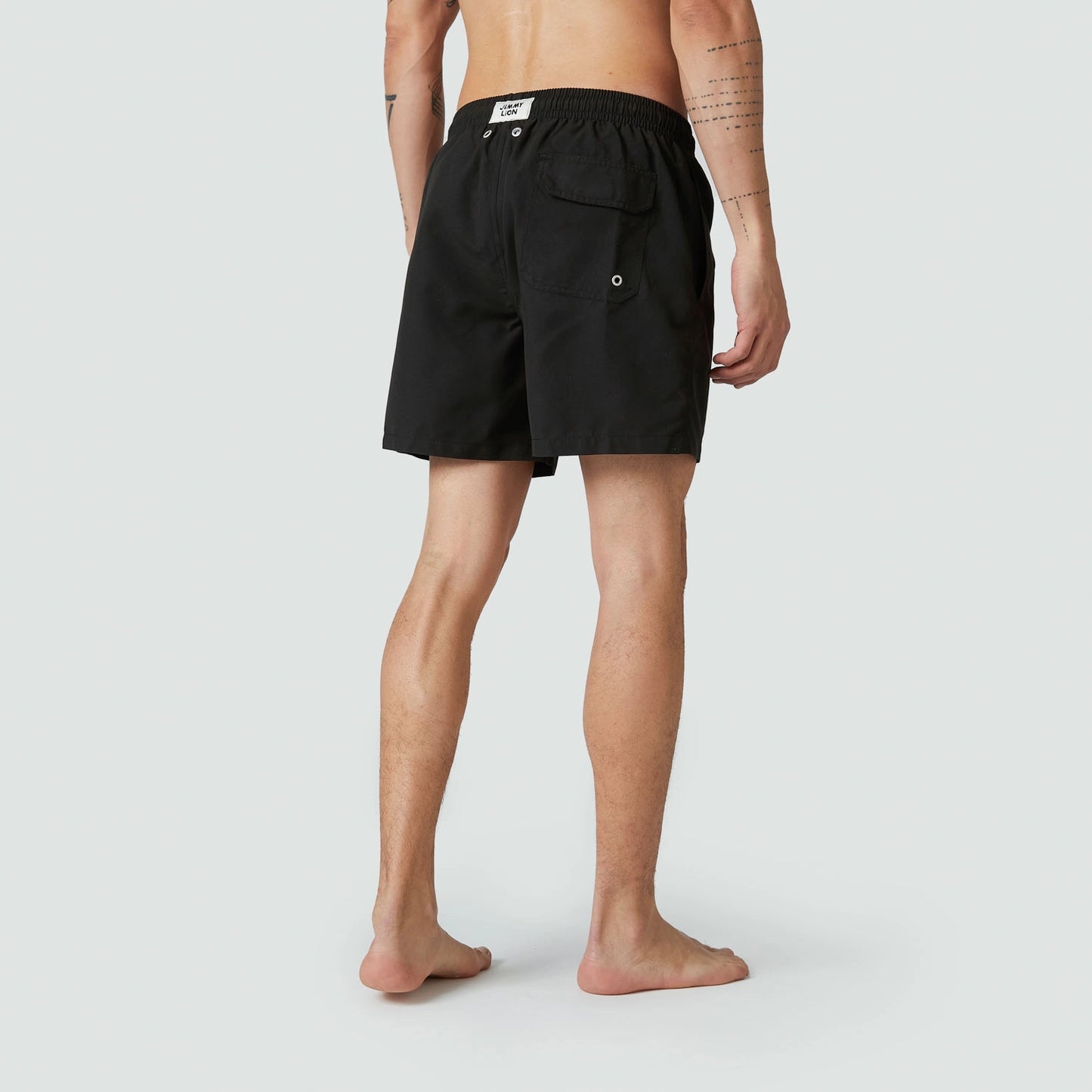 Lion Essentials Swim Shorts - Black
