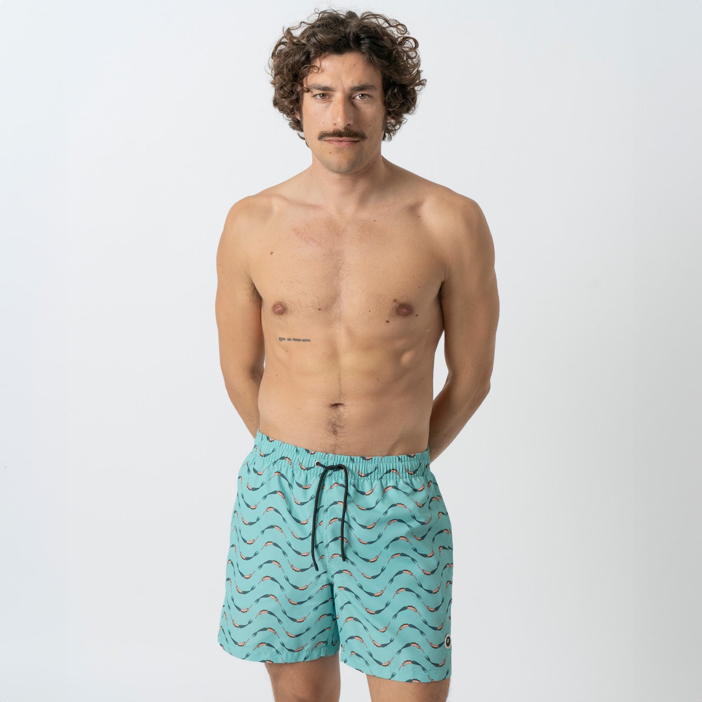 Mermaids Swim Shorts - Turquoise (2)