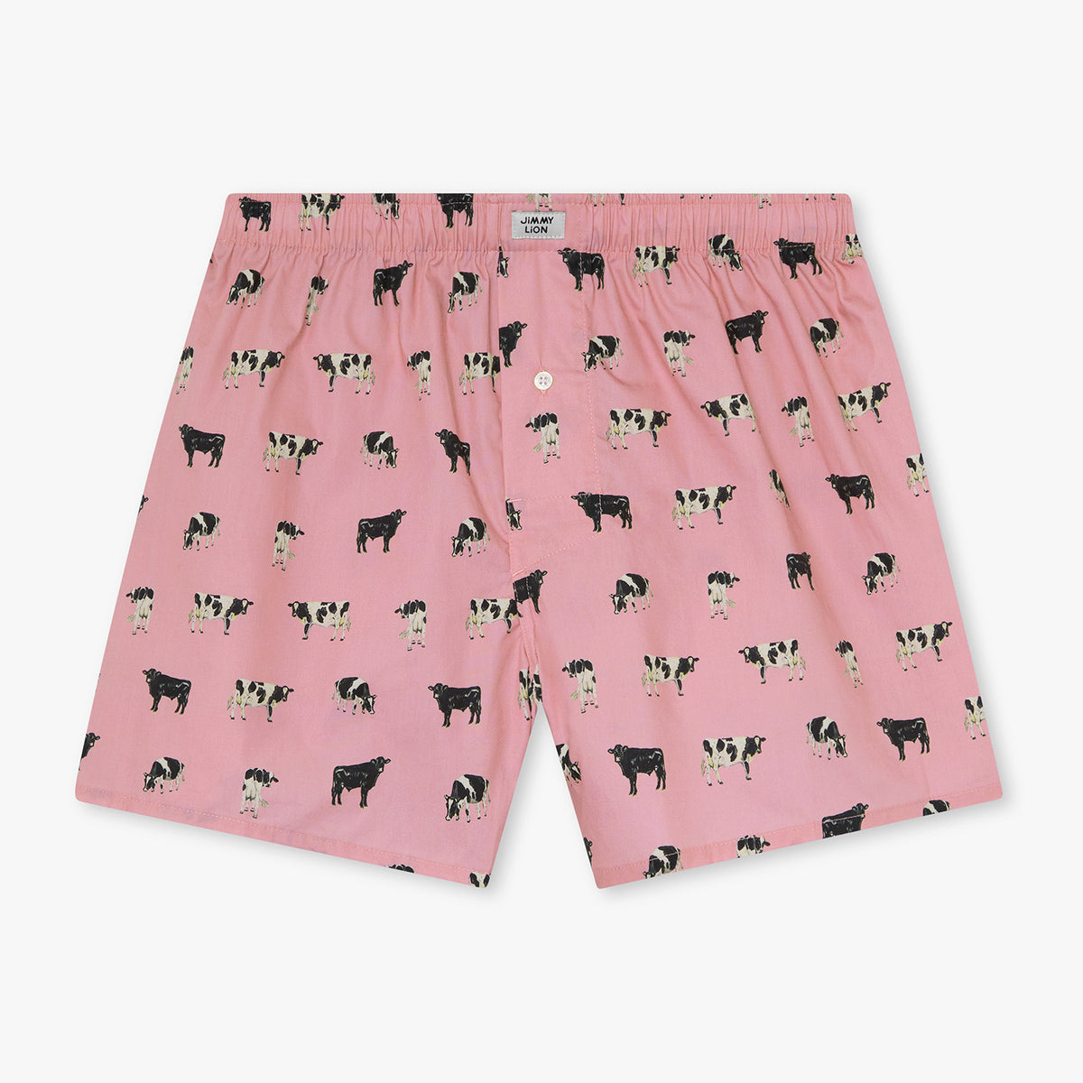 Odd Cow Out Boxer Shorts - Pink