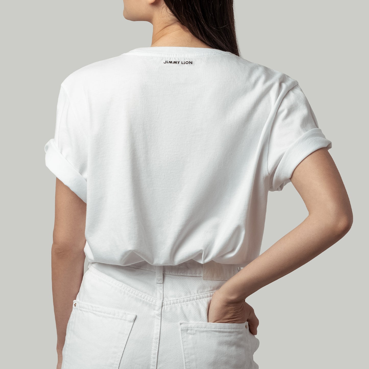 Lion Tee Essentials - White