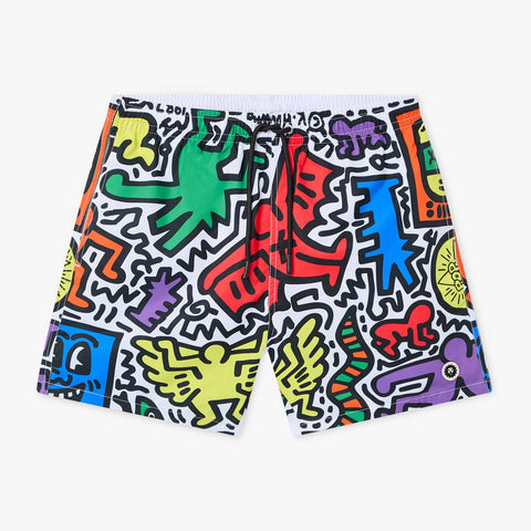 Men's Swim Shorts | Pop Shop Tokyo Swim Shorts | Jimmy Lion