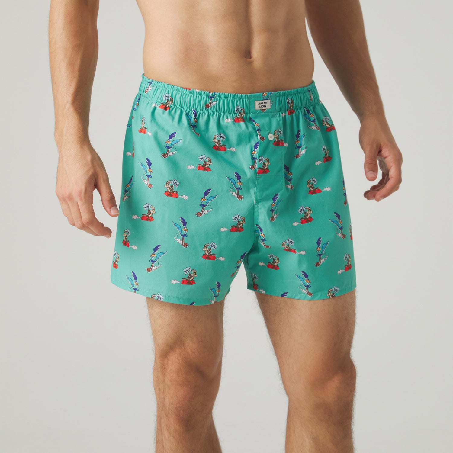 Organic Cotton Boxers | Road Runner vs Coyote Boxer Shorts | Jimmy
