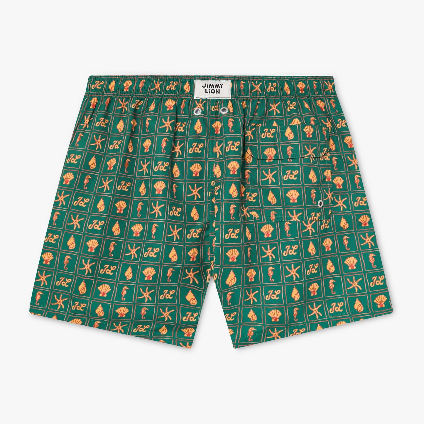 Shore Finds Swim Shorts - Dark Green