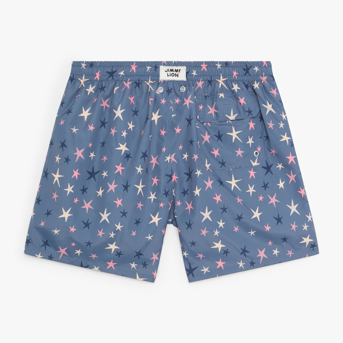 Stars Swim Shorts - Dark Blue (1)