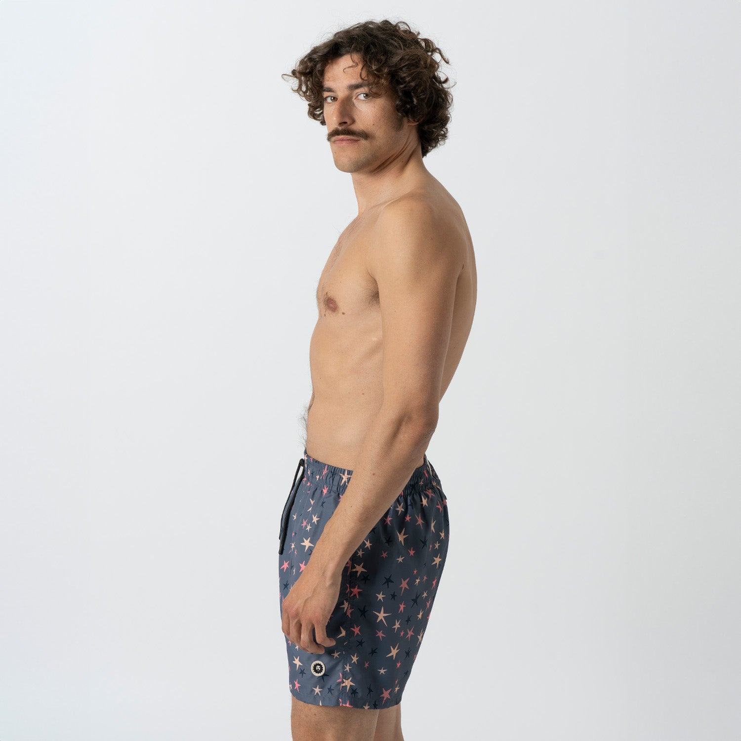 Stars Swim Shorts - Dark Blue (3)