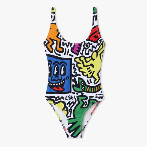 新品未使用　eimy istoire   swim wear   "Fiona" Elomi Swim TROPICAL FALLS NON WIRED SWIMSUIT ES801543 - Bra~vo