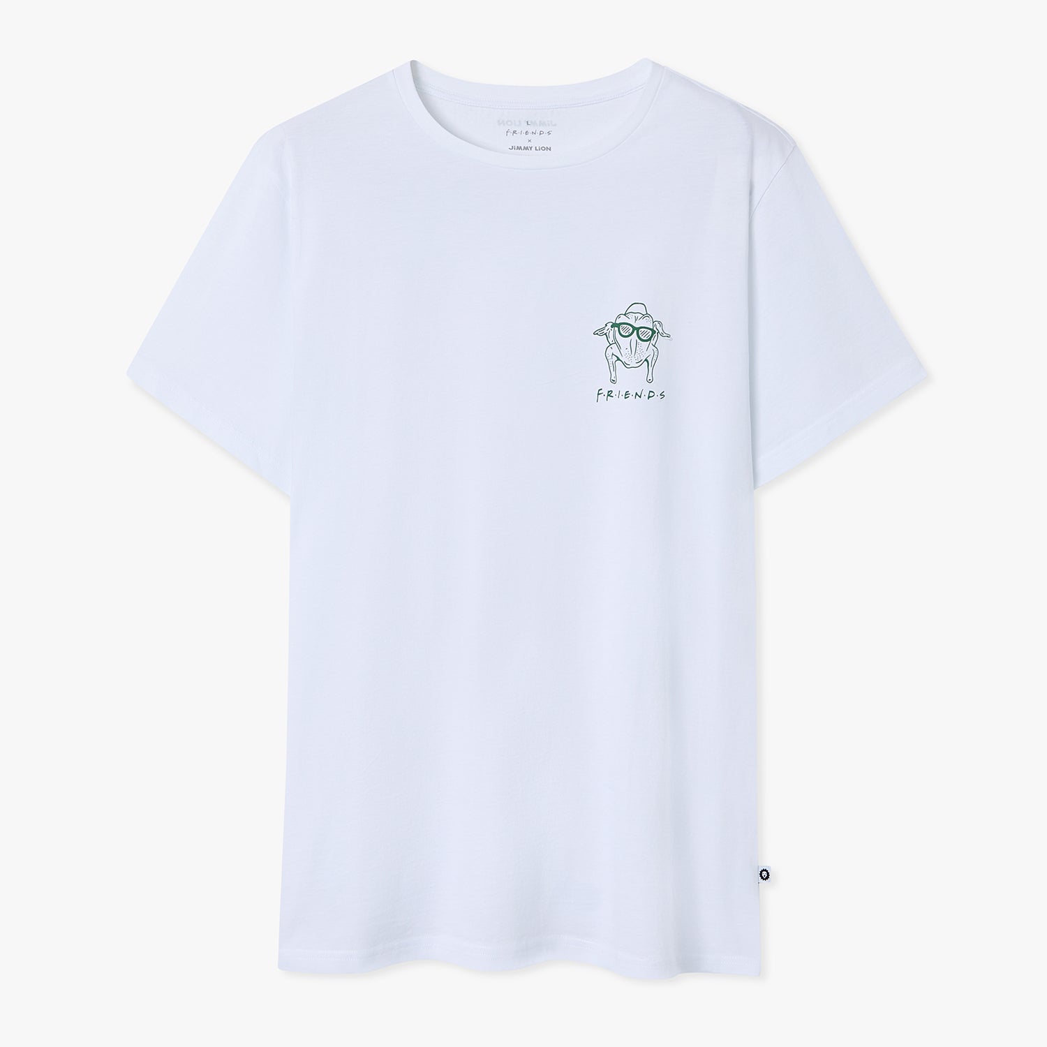 Friends You Love Me Tee - White