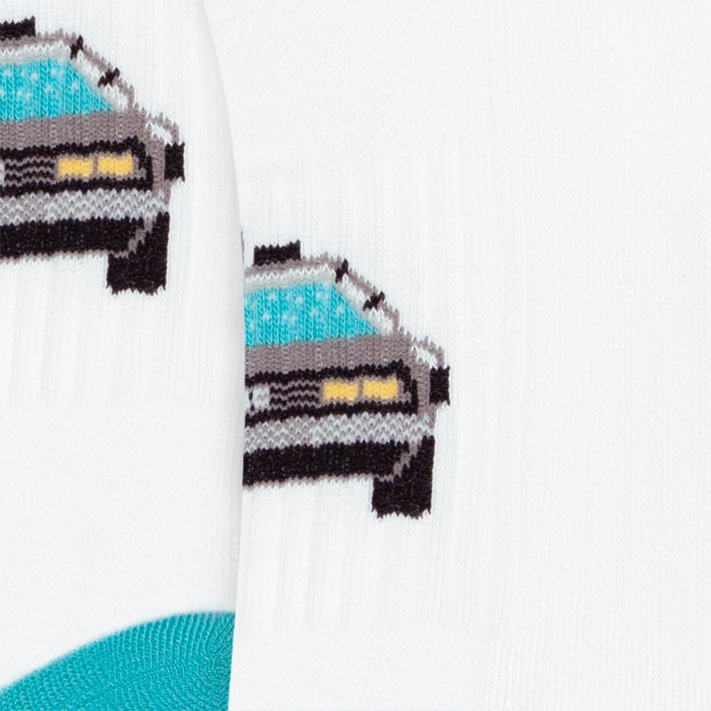 Ankle Athletic Delorean - White (3)