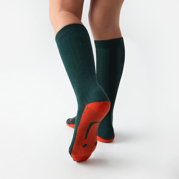 KH Kids School Ribbed - Green