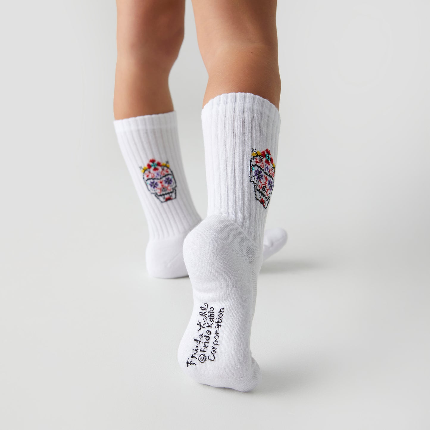 Kids Athletic Frida Calavera - White (2)