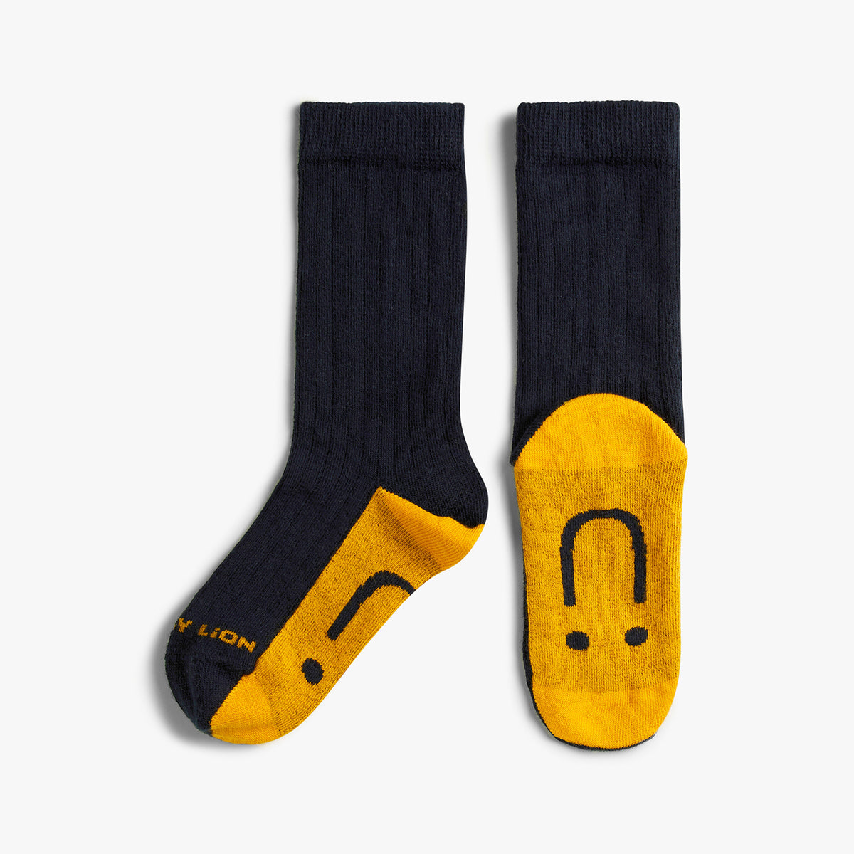 Kids School Ribbed - Dark Blue