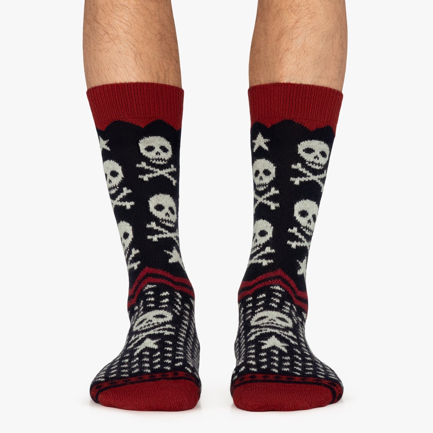 Winter Skulls - Dark Blue (1)