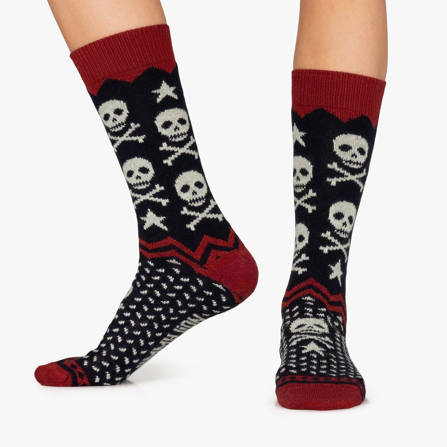 Winter Skulls - Dark Blue (2)