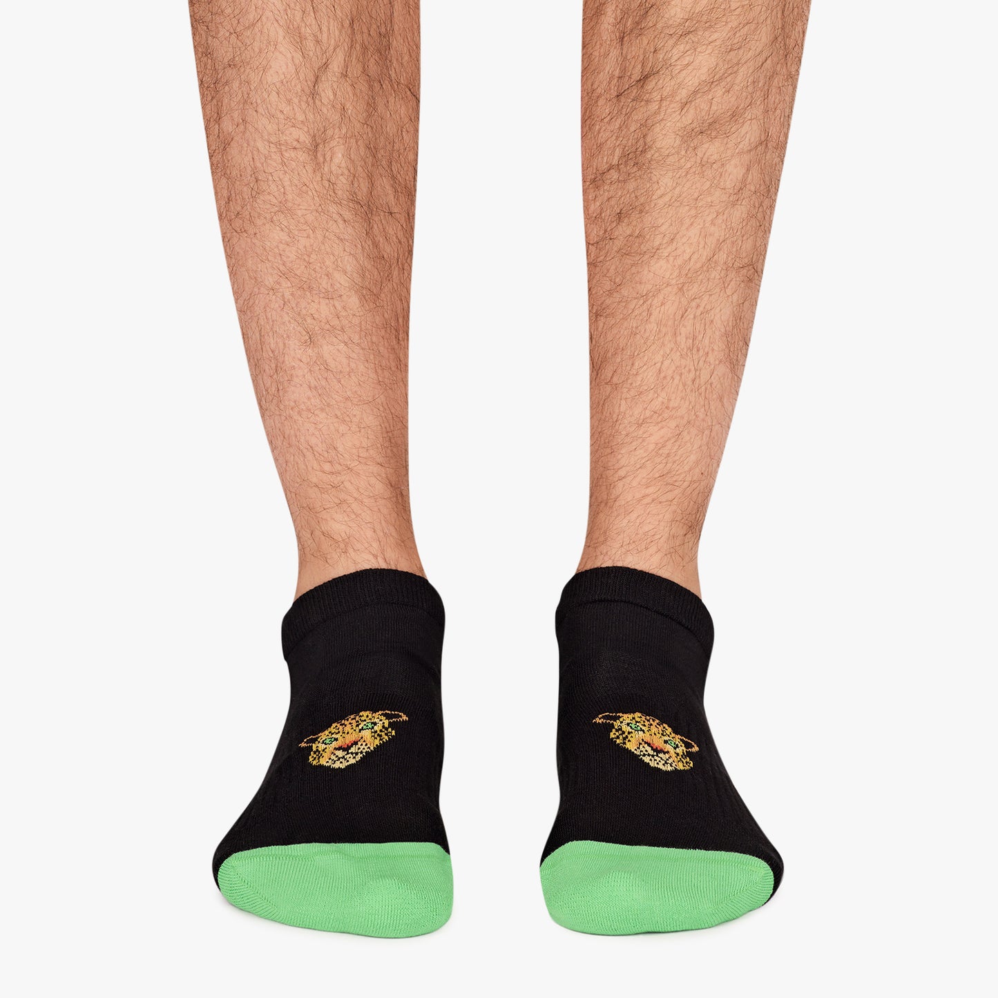 Ankle Athletic Leopard - Black (1)