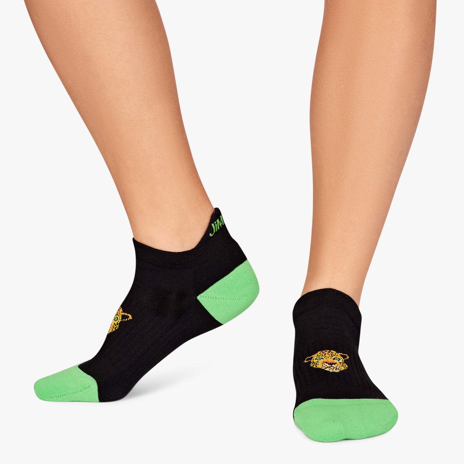 Ankle Athletic Leopard - Black (2)