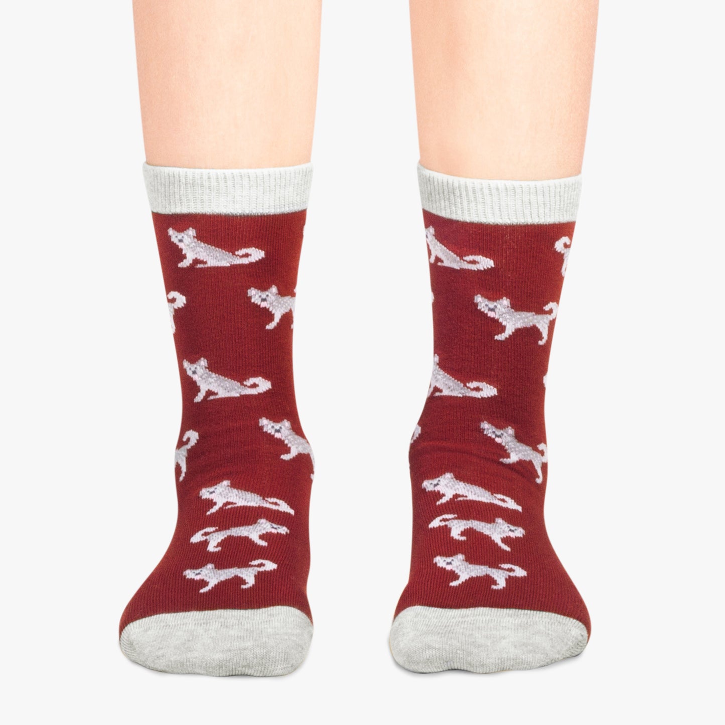 Kids Huskies - Dark Red (2)