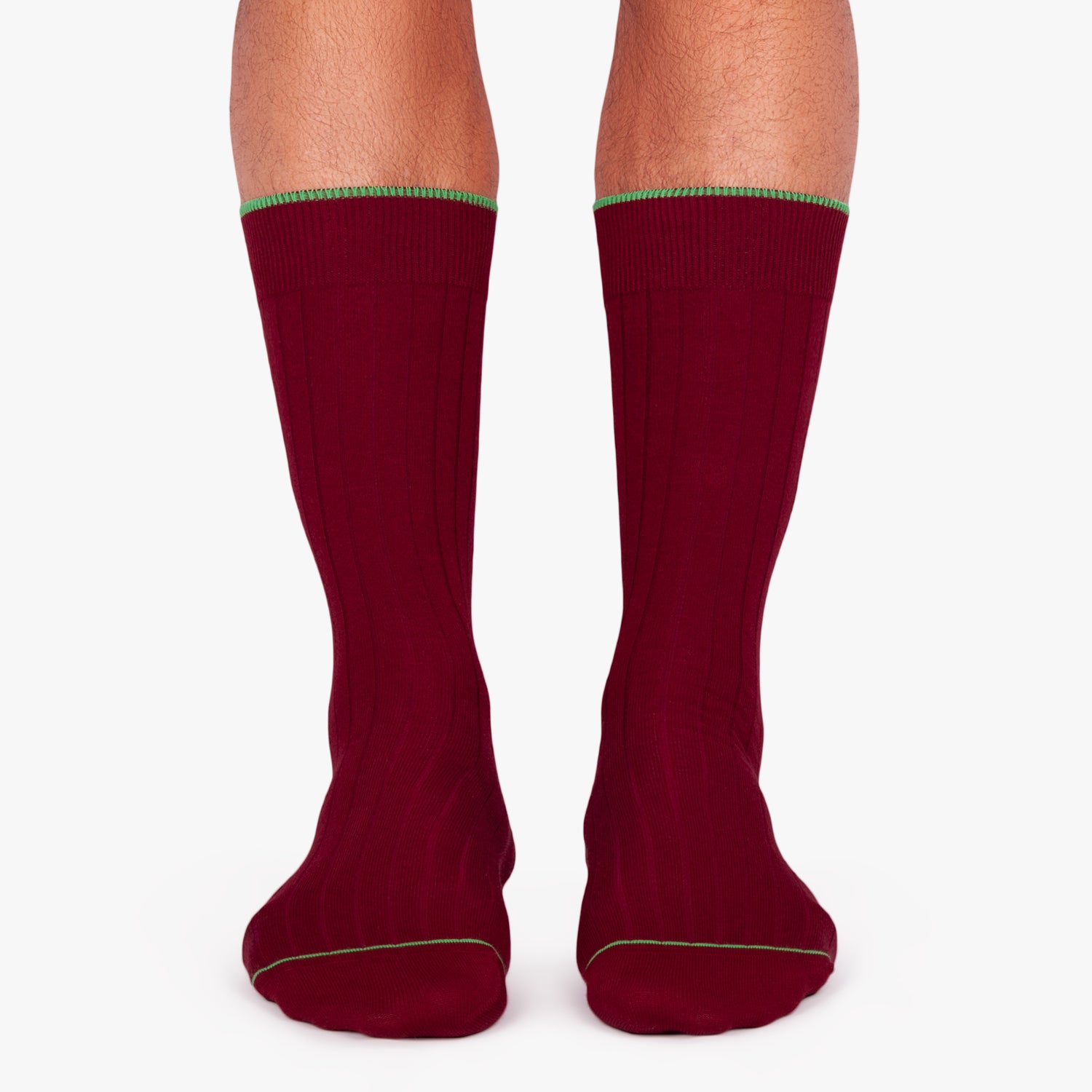 Ribbed - Dark Red (1)
